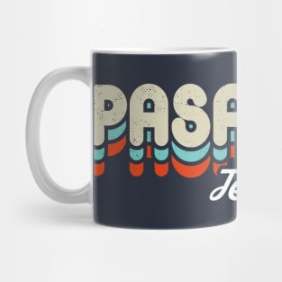 Retro Pasadena Texas Mug